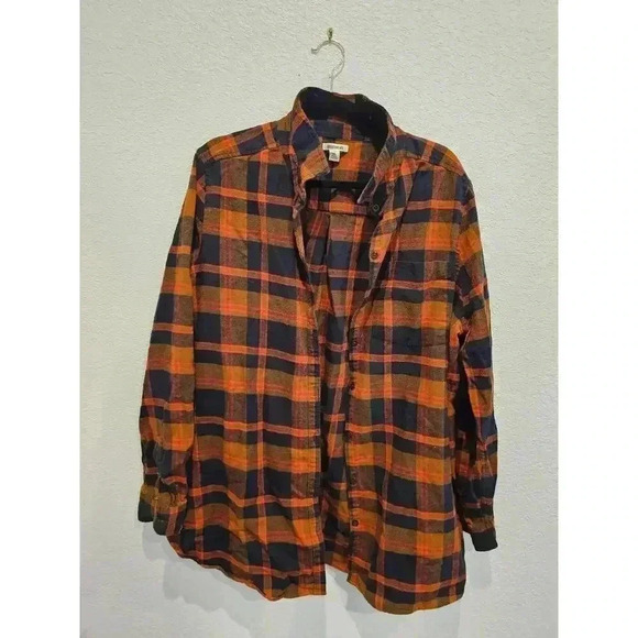 New With Tag Goodthreads Flannel Shirt MultiColor Check Plaid Size XXL - Picture 1 of 3